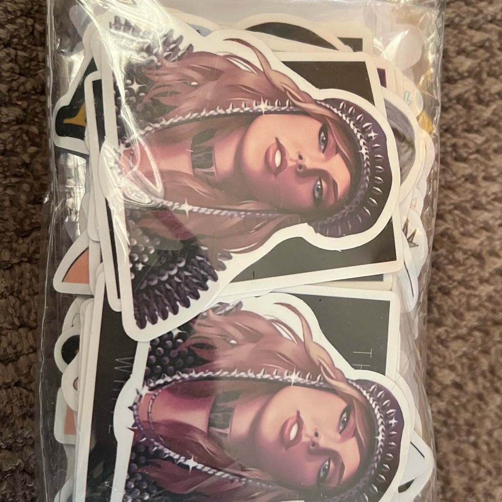 Taylor Swift Assorted Stickers/Decorations